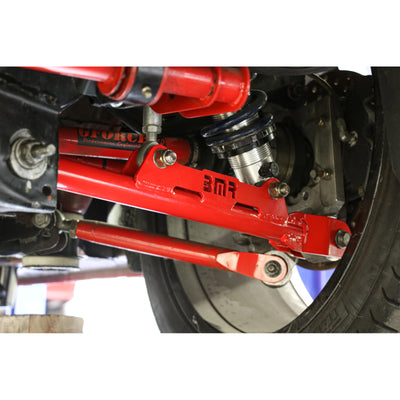 BMR 2010-2015 Chevrolet Camaro Rear DOM Lower Control Arms - Black Hammertone