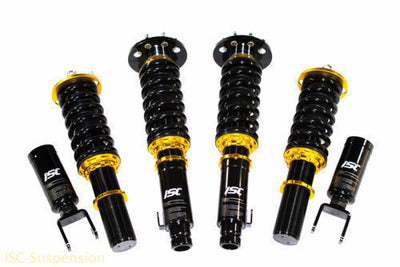ISC Suspension 06-12 Porsche Cayman 987 Triple S Inverted Coilovers w/ Camber Plates