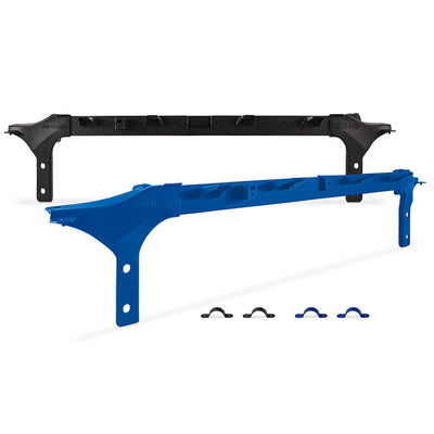 Mishimoto 2011-2016 Ford 6.4L Powerstroke Upper Support Bar - Micro-Wrinkle Blue
