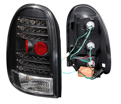 ANZO 2003-2005 Nissan 350Z LED Taillights Red