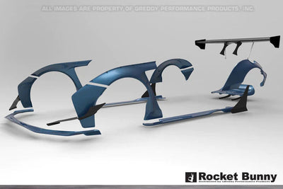 ROCKET BUNNY LEXUS RC-F SIDE CANARD