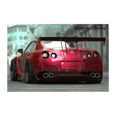 ROCKET BUNNY R35 V2 GT WING RODS (F