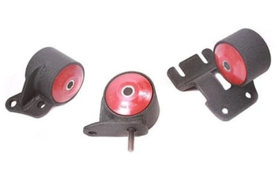 Innovative 96-00 Civic K-Series Black Steel Mounts 85A Bushings (EG/DC Subframe)