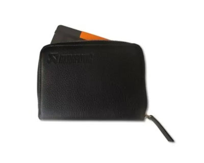 Akrapovic Leather Zip Notebook (M) black