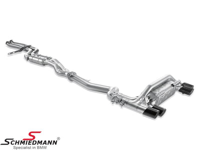 Akrapovic 11-12 BMW 1 Series M Coupe (E82) Evolution Line Cat Back (Titanium) w/ Carbon Tips