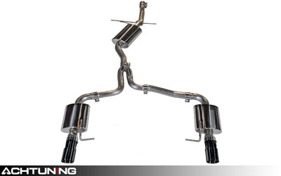 AWE Tuning Audi B8 A4 Touring Edition Exhaust - Dual Outlet Diamond Black Tips
