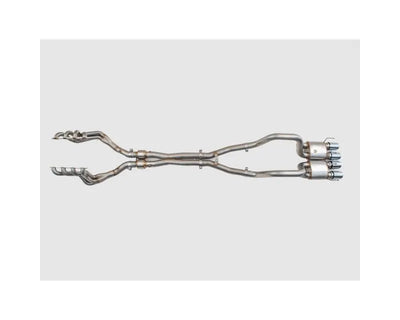 1 7/8" Long Tube Headers and Catted X-Pipe
