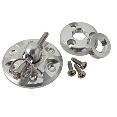 Universal Round Hood Pin Kit Natual Finish