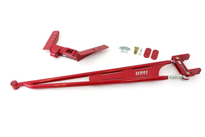 UMI Performance 82-92 GM F-Body Tunnel Mounted Trq. Arm Fits TH400- No Loop - Red