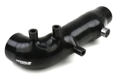 Torque Solution Turbo Inlet Hose Black: 02-07 Subaru WRX / 04-18 STI / 05-09 Legacy GT / 04-13 FTX