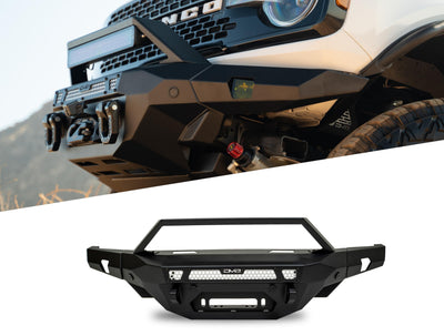 Road Armor 19-21 GMC Sierra 1500 Stealth Front Winch Bumper w/ Pre-Runner Guard - Tex Blk