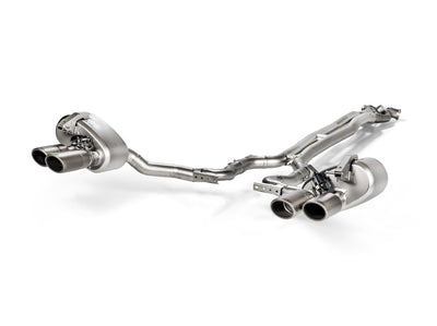 Akrapovic 17-18 Porsche Panamera Turbo Evolution Line Cat Back (Titanium) (Tips Not Incl.)