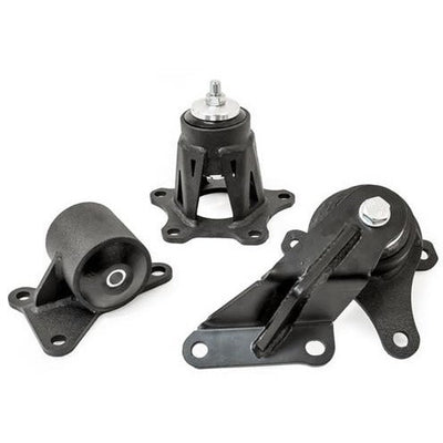 Innovative 98-02 Accord H-Series Black Steel Mounts 75A Bushings (Auto Chassis Auto Trans)