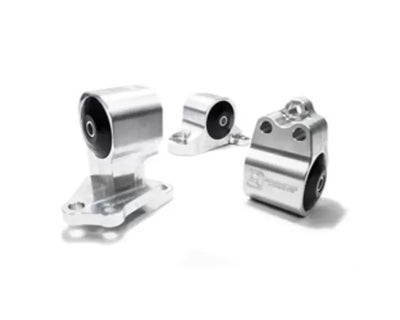 Innovative 92-95 Civic B/D Series Black Aluminum Mounts 60A Bushings (Auto to Manual Hydro 3 Bolt)
