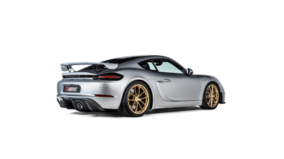 Akrapovic 2020+ Porsche Cayman GT4 (718) Rear Carbon Fiber Diffuser - Matte