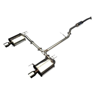 Invidia 04-08 Acura TSX Q300 Rolled Titanium Tip Cat-Back Exhaust
