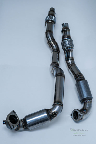 3" Catted Downpipes with Magnaflow Catalytic Converters