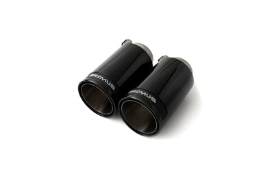 Remus 2015+ BMW M240i(x) F22/F23 3.0l Axle Back Exhaust w/Front Section/Black Chrome Tail Pipe Set