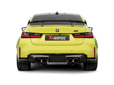 Akrapovic 2021+ BMW M3 (G80)/M4 (G82) Rear Carbon Fiber Diffuser - High Gloss
