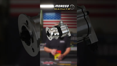 Moroso Black Series Dragster 4 Stage Dry Sump Oil Pump - Left Side - 1.100 Pressure
