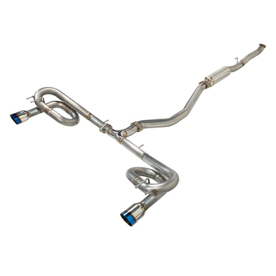 Invidia 2019+ Toyota Supra Gemini w/ Valve Single Layer Titanium Tip Cat-back Exhaust