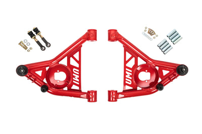 UMI Performance 70-81 GM F-Body Front Handling Kit Lowering 2in - Red