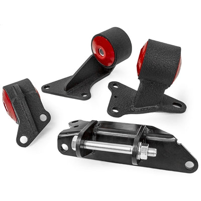 Innovative 86-89 Accord B-Series Black Steel Mounts 85A Bushings