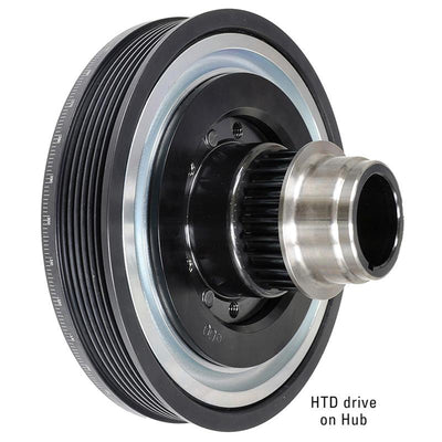 ATI Damper - 7.48in - Alum LW - 6 Grv - LS1/LS2 - F & V Body - 25T 8mm HTD Drive On Rear