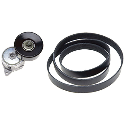 Gates 99-01 Honda Odyssey 3.5L V6 Micro-V Component Kit Serpentine Belt Solution Kit