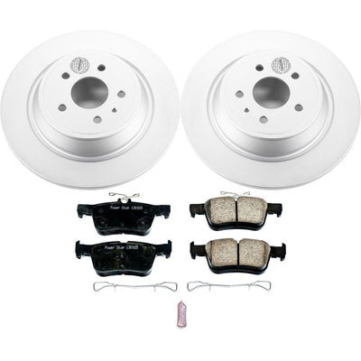 Power Stop 13-19 Ford Fusion Front & Rear Z17 Evolution Geomet Coated Brake Kit