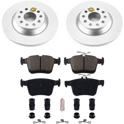 Power Stop 18-19 Volkswagen Tiguan Front & Rear Z23 Evolution Sport Coated Brake Kit