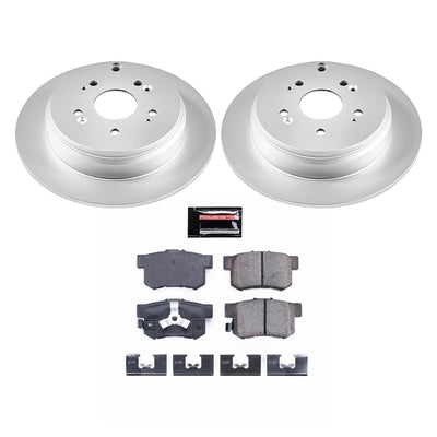 Power Stop 12-16 Honda CR-V Front & Rear Z17 Evolution Geomet Coated Brake Kit