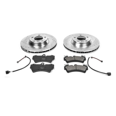 Power Stop 07-15 Audi Q7 Front & Rear Z23 Evolution Sport Brake Kit