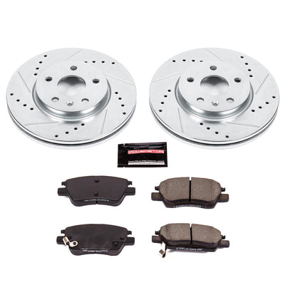 Power Stop 17-18 Chevrolet Bolt EV Front & Rear Z23 Evolution Sport Brake Kit