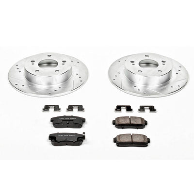 Power Stop 02-04 Infiniti I35 Front & Rear Z23 Evolution Sport Brake Kit w/Calipers