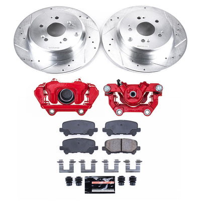 Power Stop 07-13 Acura MDX Rear Z23 Evolution Kit W/Cals