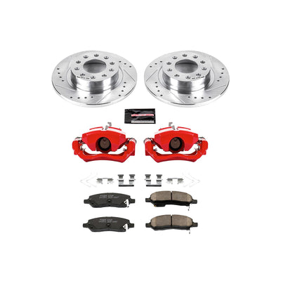 Power Stop 13-16 Dodge Dart Rear Z23 Evolution Sport Brake Kit w/Calipers