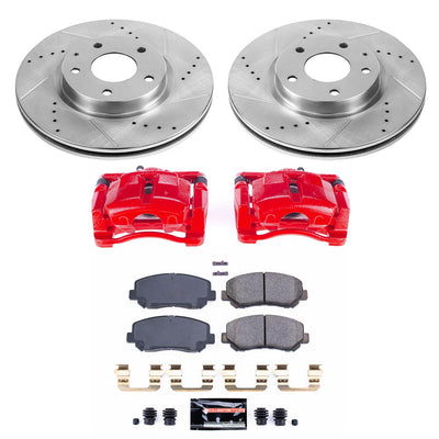 Power Stop 13-15 Mazda CX-5 Front Z23 Evolution Sport Brake Kit w/Calipers
