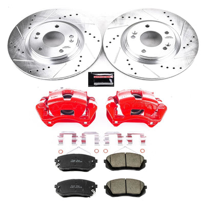 Power Stop 15-16 Hyundai Sonata Front Z23 Evolution Sport Brake Kit w/Calipers