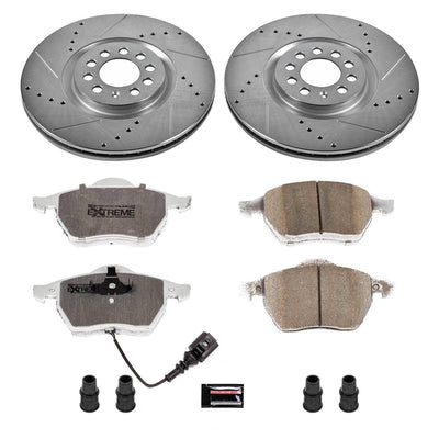 Power Stop 99-06 Audi TT Front Z26 Street Warrior Brake Kit