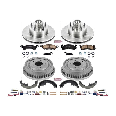 Power Stop 1985 Buick Electra Front & Rear Autospecialty Brake Kit