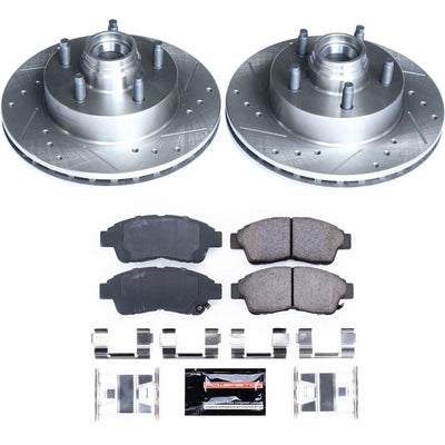 Power Stop 98-02 Ford Ranger Front Z23 Evolution Sport Brake Kit w/Calipers