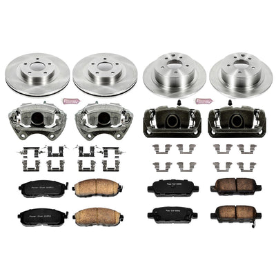Power Stop 02-06 Nissan Altima Front & Rear Autospecialty Brake Kit w/Calipers