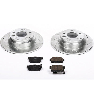 Power Stop 96-98 Acura RL Rear Z23 Evolution Sport Brake Kit w/Calipers
