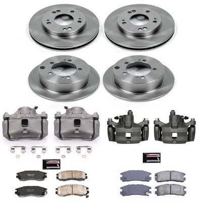 Power Stop 95-00 Chrysler Sebring Front & Rear Autospecialty Brake Kit w/Calipers