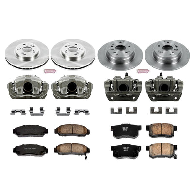 Power Stop 04-08 Acura TL Front & Rear Autospecialty Brake Kit w/Calipers