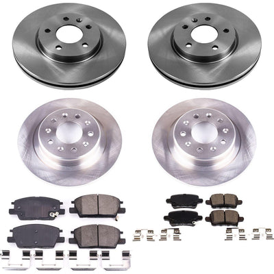 Power Stop 2018 Chevrolet Equinox Front & Rear Autospecialty Brake Kit