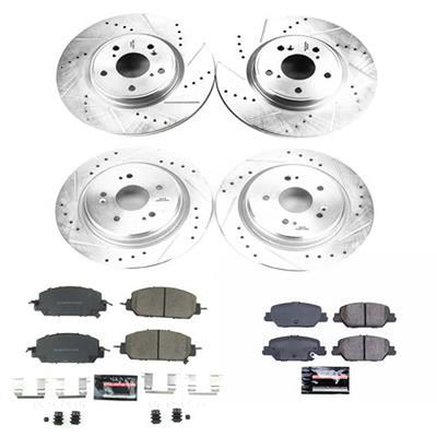 Power Stop 17-18 Honda CR-V Front & Rear Z23 Evolution Sport Brake Kit