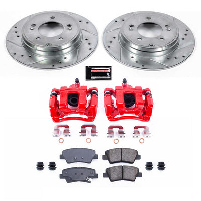 Power Stop 10-15 Hyundai Sonata Rear Z23 Evolution Sport Brake Kit w/Calipers