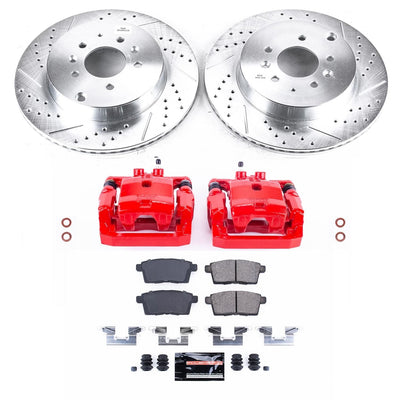 Power Stop 07-15 Mazda CX-9 Rear Z23 Evolution Sport Brake Kit w/Calipers